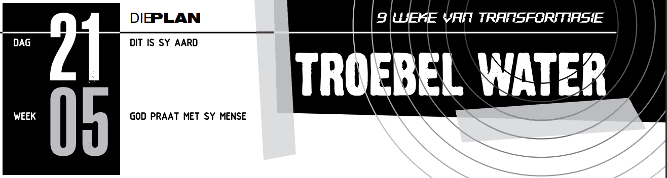 Week 5 Dag 21 Troebel water