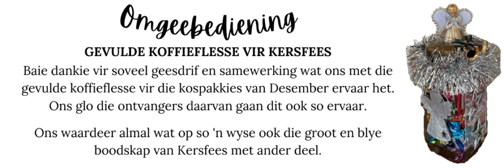Omgeebediening NG Kerk Groot-Brakrivier