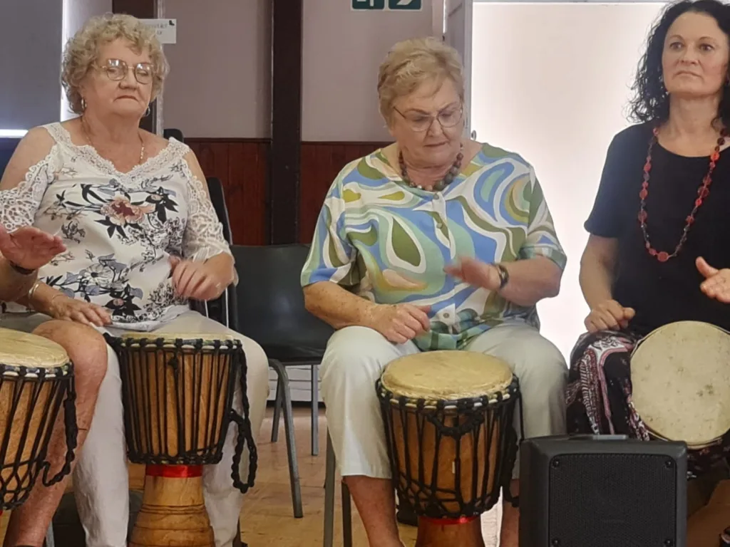 Klub 50 maak musiek NG Kerk Groor-Brakrivier