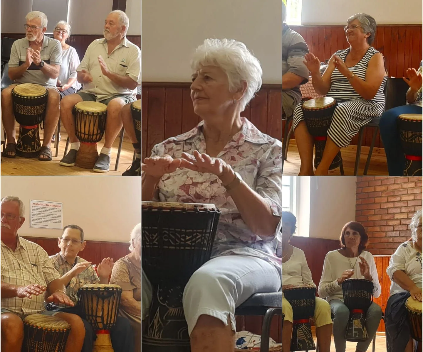 Klub 50 maak musiek NG Kerk Groor-Brakrivier