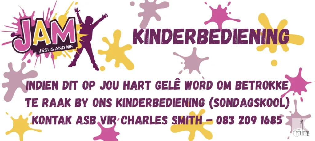 JAM Kinderbediening NGK Groot-Brakrivier