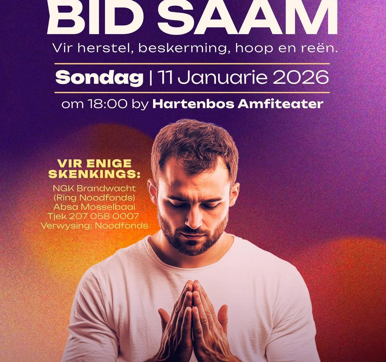 Ring van Mosselbaai Bid saam vir die Brande NGK Groot-Brakrivier