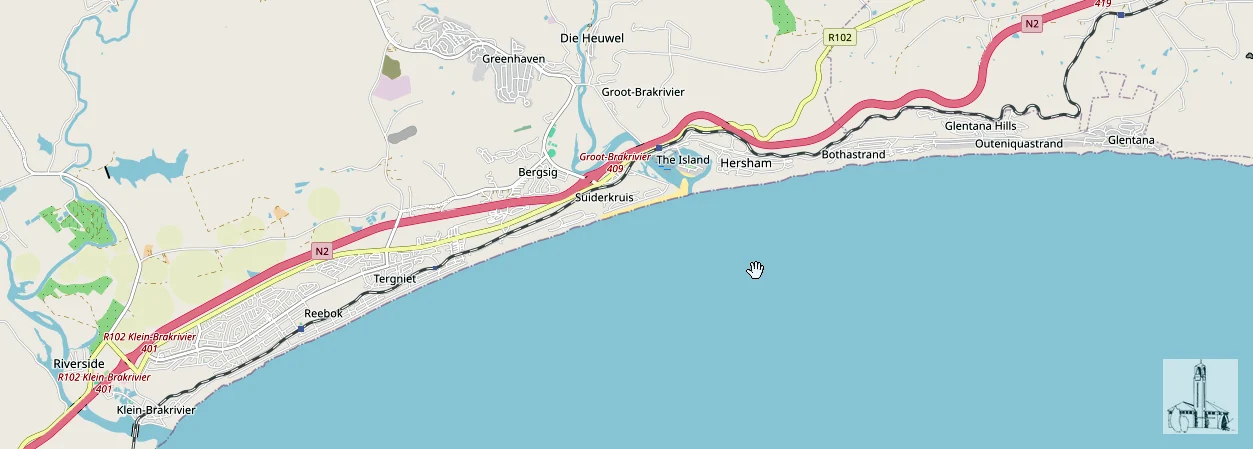 Groot-Brakrivier https://www.openstreetmap.org