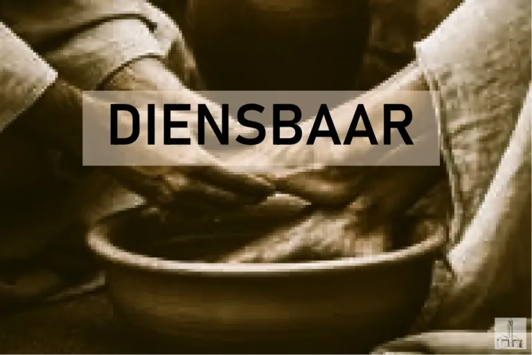 Stof tot nadenke: Diensbaar