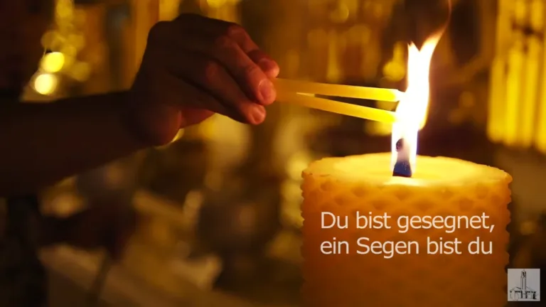 Du bist gesegnet, ein Segen bist du (You are blessed, a blessing you are) Music: Helge Burggrabe