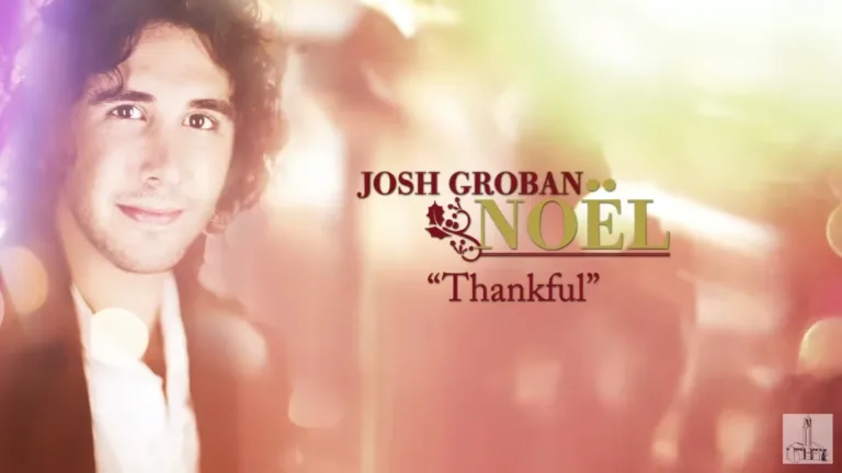 Josh Groban - Thankful Official HD Audio NG Kerk Groot-Brakrivier