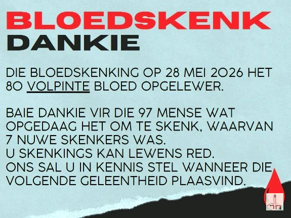 Bloedskenk NG Kerk Groot-Brakrivier