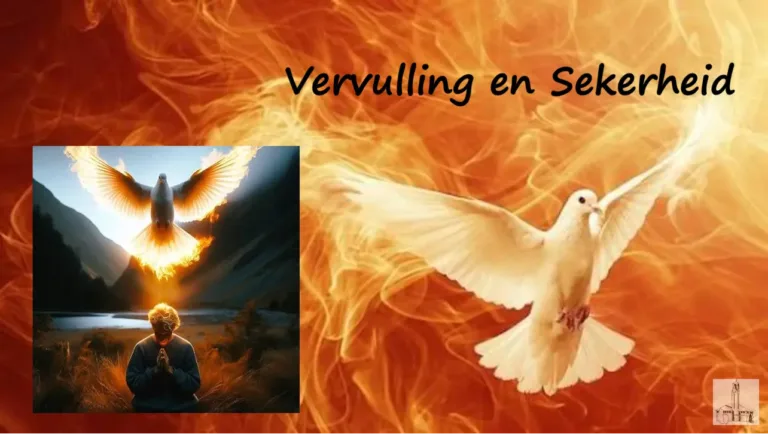 Stof tot nadenke: Vervulling en Sekerheid