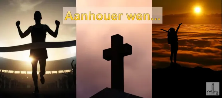 Stof tot nadenke: “Aanhouer wen…”