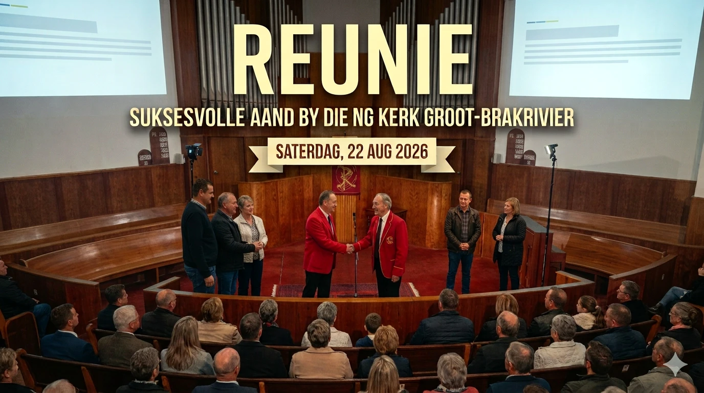 Frank Opperman - Reunie 2026-08-221 NG Kerk Groot-Brakrivier - NG Kerk Groot-Brakrivier