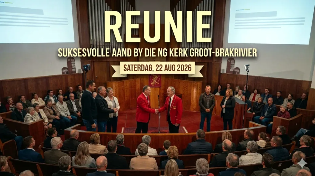 Frank Opperman - Reunie 2026-08-221 NG Kerk Groot-Brakrivier - NG Kerk Groot-Brakrivier