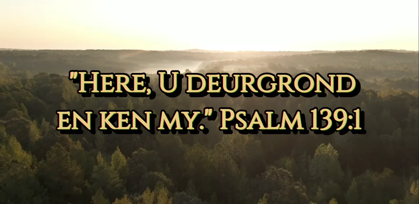 U Ken My Hart _ Psalm 139_1 _ Afrikaanse Aanbiddingslied - YouTube NG Kerk Groot-Brakrivier