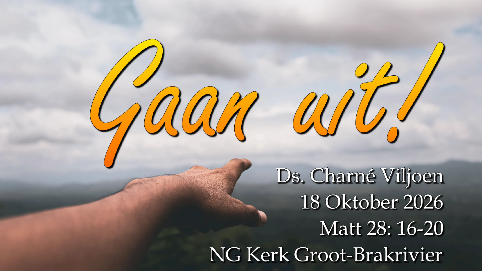 2026-10-18 Charné Gaan Uit-f000353 NG Kerk Groot-Brakrivier