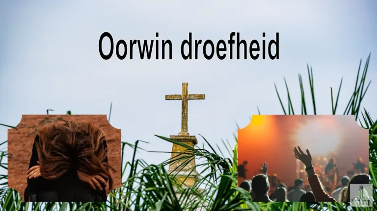 Stof tot nadenke: “Oorwin droefheid”